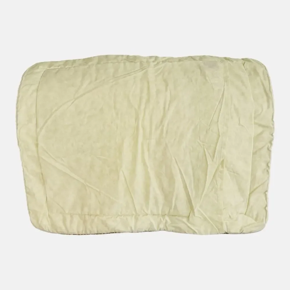 Croscill king pillow sham Tropical Floral Yellow Greens Beachy Palms